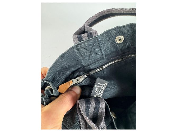 Hermès Vintage Hermes Mini Tote Bag schwarz - Ansicht 5