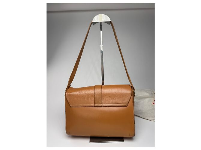 Vintage Marni Ledertasche braun Kamel - Ansicht 14