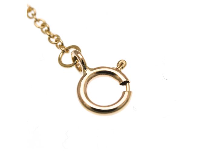 Tiffany & Co Collana Tiffany T a Due Cerchi in Oro Rosa D'oro - vista 9