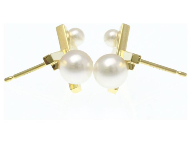 Orecchini Tasaki Balance Cross - vista 3
