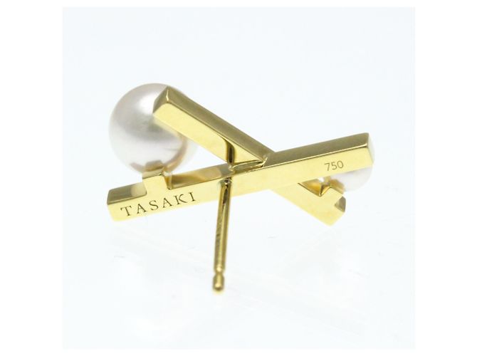 Orecchini Tasaki Balance Cross - vista 8