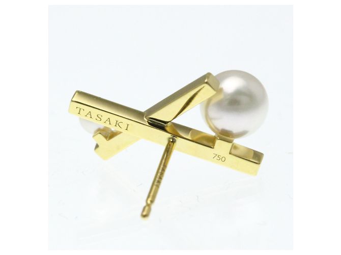Orecchini Tasaki Balance Cross - vista 9