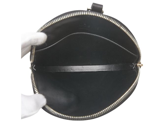 Pochette Cookie Anagram Loewe in Pelle Nera Nero - vista 6