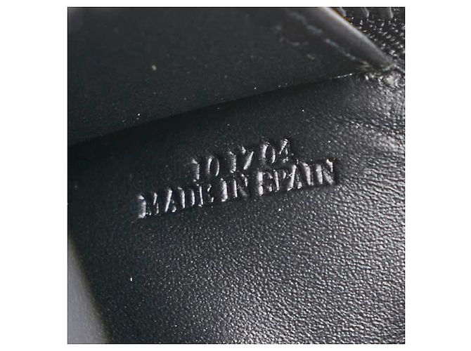 Pochette Cookie Anagram Loewe in Pelle Nera Nero - vista 8