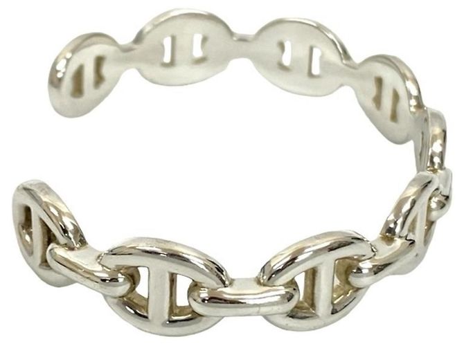 Hermès HERMES Bracciale Bangle Chaine d'Ancre Anchaîne Argento - vista 4
