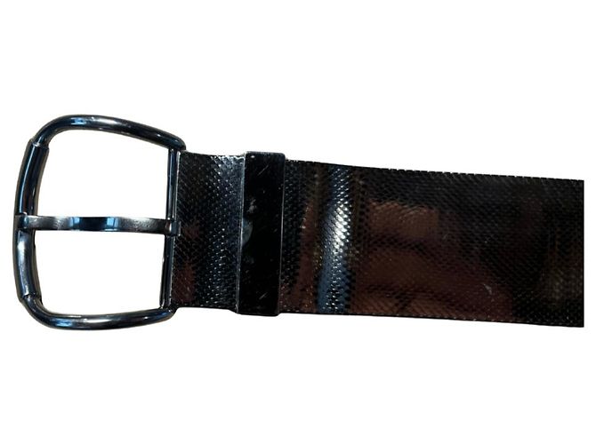 Balenciaga Bracciale in Metallo Argentato Lucido Argento - vista 3