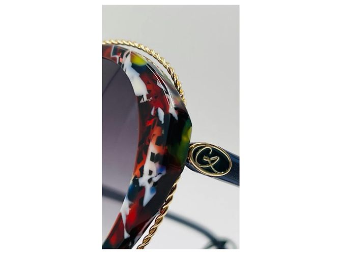 Occhiali da sole Christian Lacroix CL5119 Rosso Verde Azzurro - vista 10
