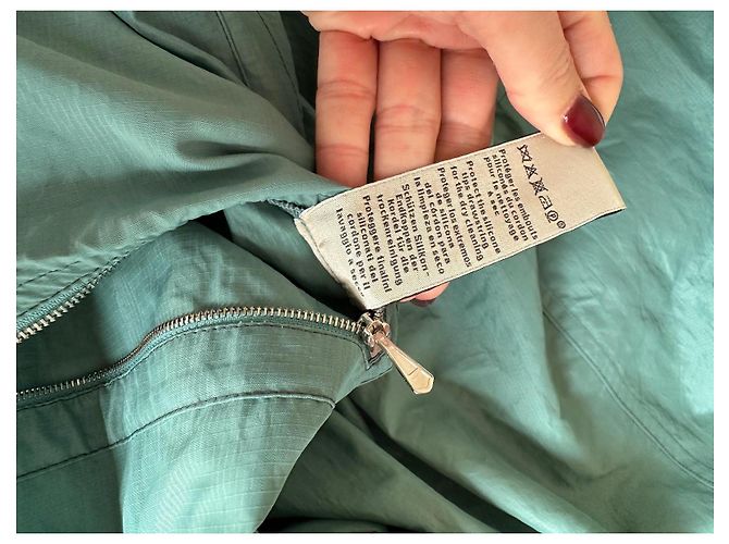 Hermès Turquoise Polyamide Coat - view 15