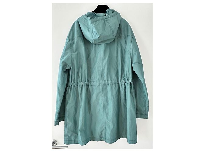 Hermès Turquoise Polyamide Coat - view 8