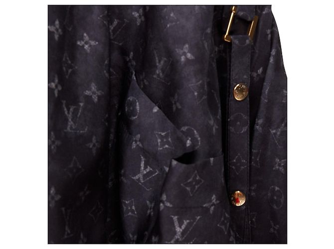 Minirock mit Glockenform Cloud Pocket Monogram Louis Vuitton Grau - Ansicht 2