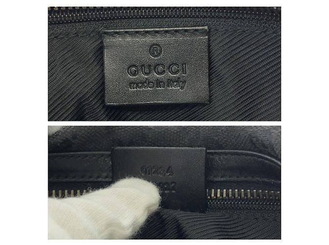 Bolsa de Ombro Gucci GG Canvas 2 em 1 Preto - vista 10