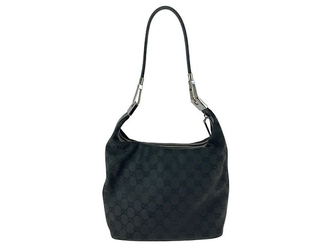 Bolsa de Ombro Gucci GG Canvas 2 em 1 Preto - vista 2