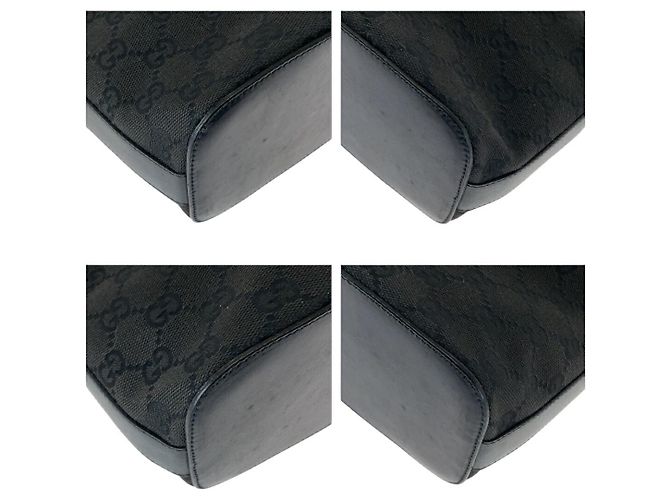 Bolsa de Ombro Gucci GG Canvas 2 em 1 Preto - vista 4