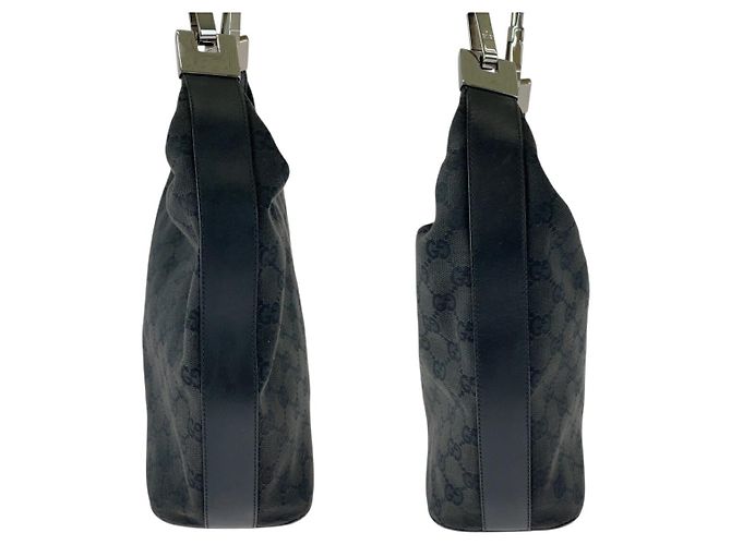 Bolsa de Ombro Gucci GG Canvas 2 em 1 Preto - vista 5