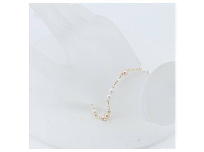 Bracciale in perle d'acqua dolce Tasaki Au750 - vista 5