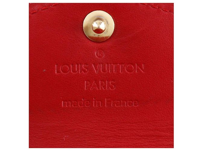 Louis Vuitton Multicles 4 Monogram Vernis Key Case Red - view 18