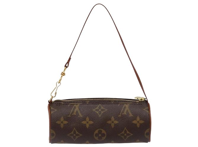 Pochette Papillon Mini en Lona Monogram Louis Vuitton Castaño - vista 2