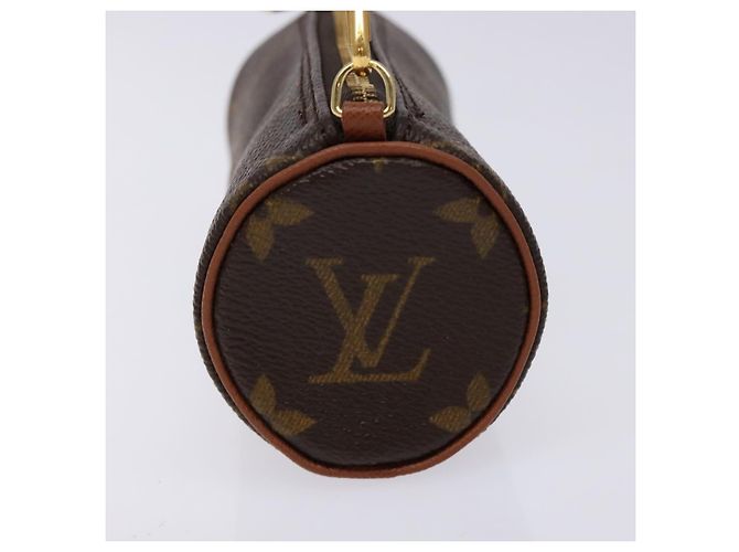 Pochette Papillon Mini en Lona Monogram Louis Vuitton Castaño - vista 3