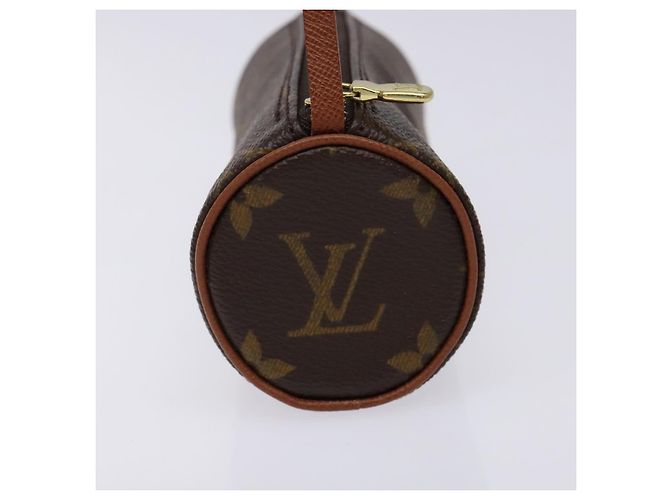 Pochette Papillon Mini en Lona Monogram Louis Vuitton Castaño - vista 4