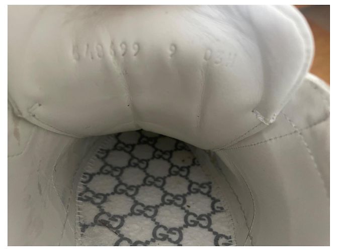 Sneakers Gucci Grip-Strap Bianco - vista 7