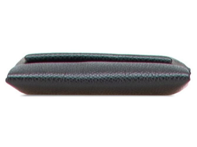 Monedero Bastia de Hermès en cuero Epsom negro - vista 3