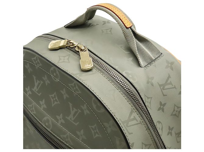Louis Vuitton Monogram Titanium Backpack GM Brown - view 7