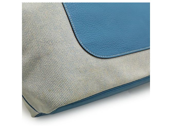 Hermès HERMES Borsa Tote Jardinier PM Blu Blu chiaro - vista 10