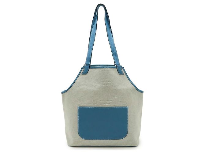 Hermès HERMES Borsa Tote Jardinier PM Blu Blu chiaro - vista 2