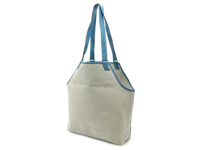 Hermès HERMES Borsa Tote Jardinier PM Blu Blu chiaro - vista 3