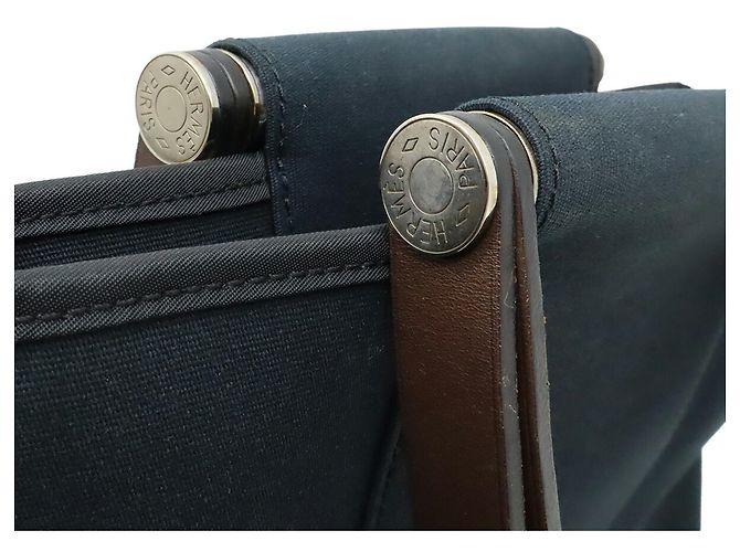 Hermès HERMES Cabag PM Tote Bag Schwarz - Ansicht 9