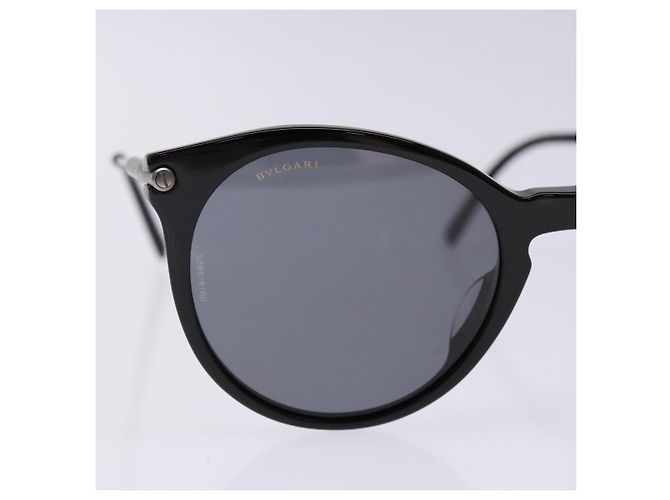 Bulgari Occhiali da sole BVLGARI Plastica Nera Auth BA5369V Nero - vista 6
