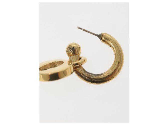 Orecchino Pierce in metallo dorato Christian Dior Auth bs29177 D'oro - vista 5