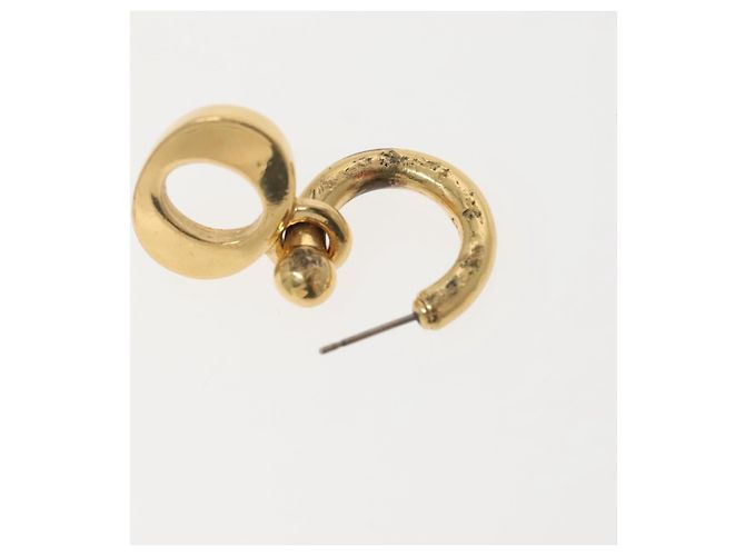 Orecchino Pierce in metallo dorato Christian Dior Auth bs29177 D'oro - vista 9
