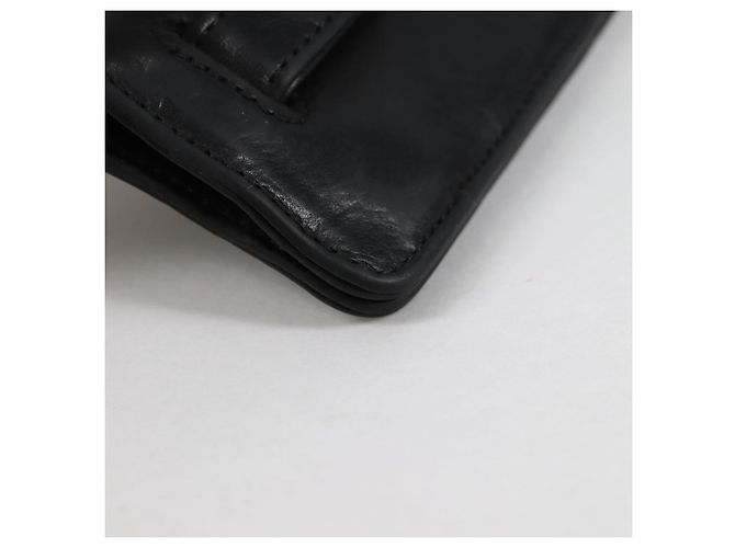 Chrome Hearts Key Case Leather Black Auth 138944M - view 16