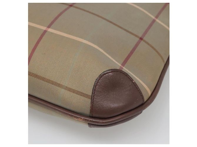 Autre Marque Borsa Tote Burberrys Nova Check in tela beige oro Auth ep10702 D'oro - vista 15