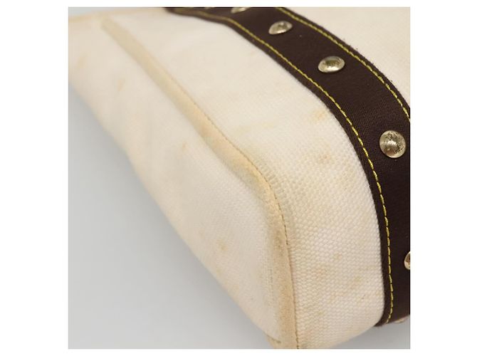 LOUIS VUITTON Cabas MM Antigua Borsa Tote Marrone Beige M40036 LV Auth bs29237 - vista 17