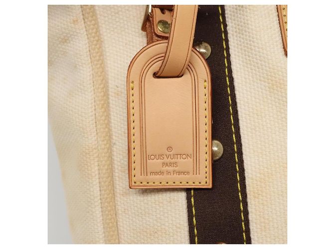 LOUIS VUITTON Cabas MM Antigua Borsa Tote Marrone Beige M40036 LV Auth bs29237 - vista 18