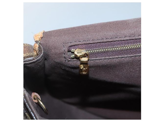 LOUIS VUITTON Borsa a Spalla Monogram Menilmontant MM M40473 LV Auth 140440 Monogramma - vista 20