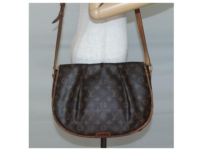 LOUIS VUITTON Borsa a Spalla Monogram Menilmontant MM M40473 LV Auth 140440 Monogramma - vista 26