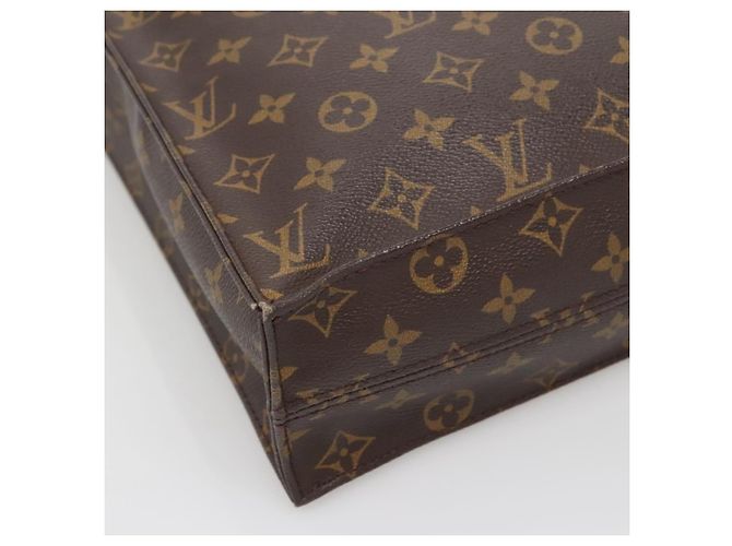 LOUIS VUITTON Borsa Sac Plat Monogram M51140 LV Auth 142171 Monogramma - vista 14