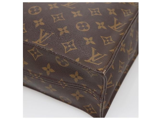 LOUIS VUITTON Borsa Sac Plat Monogram M51140 LV Auth 142171 Monogramma - vista 15