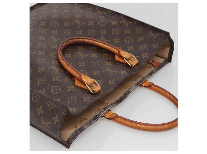 LOUIS VUITTON Borsa Sac Plat Monogram M51140 LV Auth 142171 Monogramma - vista 6
