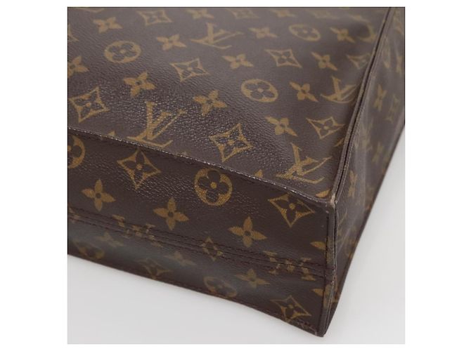 LOUIS VUITTON Borsa Sac Plat Monogram M51140 LV Auth 142171 Monogramma - vista 9