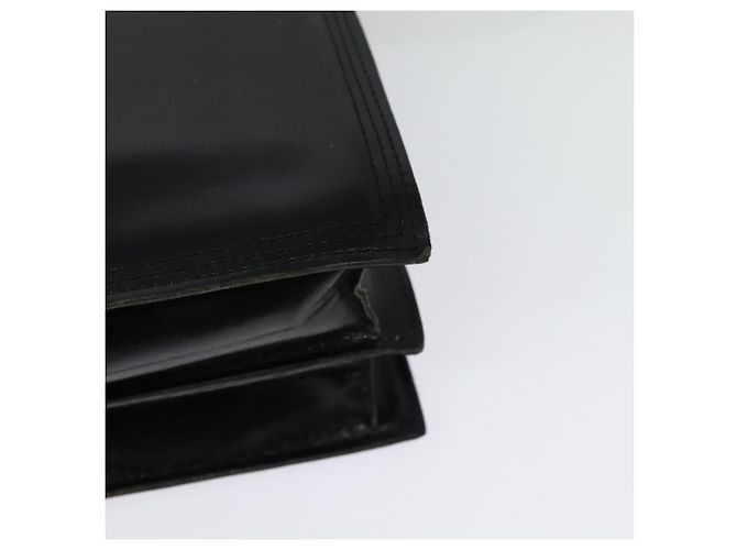 Borsa a Spalla in Pelle Nera e Dorata SAINT LAURENT Auth bs29361 Nero D'oro - vista 16