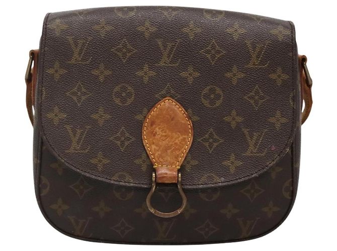 LOUIS VUITTON Monogram Saint Cloud GM Shoulder Bag M51242 LV Auth 142277 - view 13