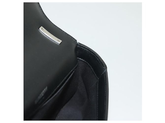Borsa a Spalla BURBERRY Catena Smalto Argento Auth 140195 - vista 21