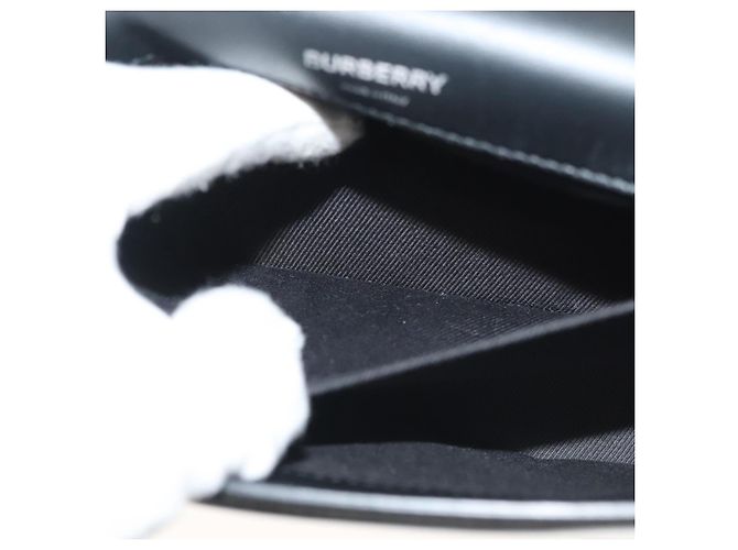 Borsa a Spalla BURBERRY Catena Smalto Argento Auth 140195 - vista 23