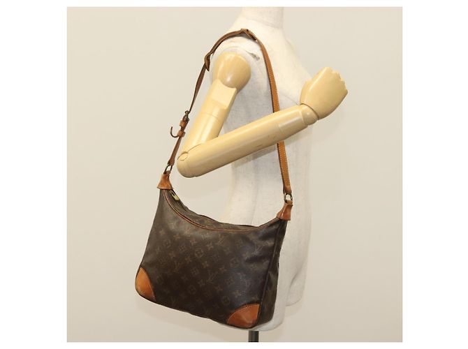LOUIS VUITTON Borsa a Spalla Monogram Boulogne 30 M51265 LV Auth 140584 Monogramma - vista 22