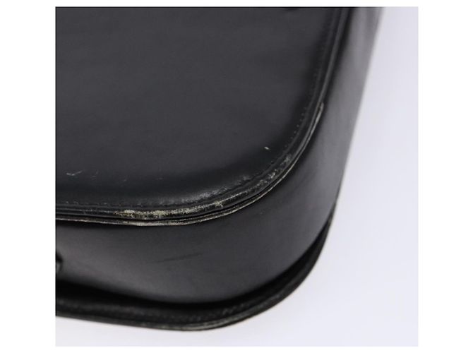 Céline Borsa a Spalla CELINE in Pelle Nera Oro Auth 140224 Nero D'oro - vista 16