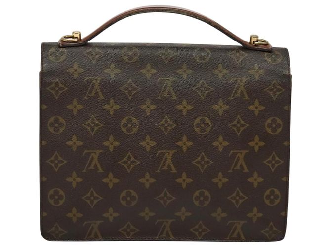 LOUIS VUITTON Borsa a Mano Monceau 28 Monogram M51185 LV Auth bs29299 Monogramma - vista 2